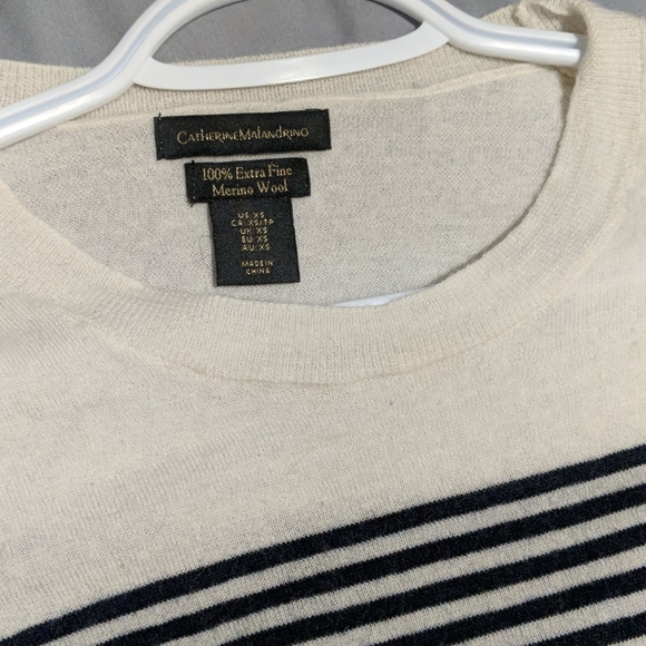 Blue and white stripes - Picture 2 of 3